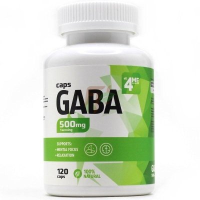 Антиоксидант 4Me Nutrition GABA 120 капcул