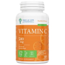 Витамины Tree of life Vitamin C 500 мг 60 капсул