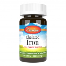  Carlson Labs Iron Chelated 27  250 